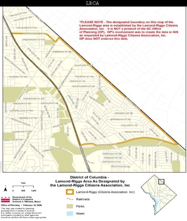 LRCA Territory Map